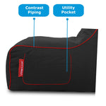 Load image into Gallery viewer, Iris XXXL cotton handloom bean bag lounger without beans