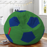 Load image into Gallery viewer, Orchid organic cotton Football bean bag Cover &amp; Footstool cover
