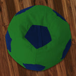 Load image into Gallery viewer, Orchid organic cotton Football bean bag Cover & Footstool cover