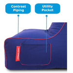 Load image into Gallery viewer, Hinto cotton handloom bean bag lounger & footstool cover