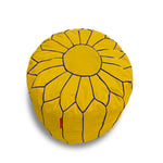Load image into Gallery viewer, Daffodil cotton handloom bean bag cover & Footstool cover