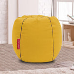 Load image into Gallery viewer, Daffodil cotton handloom bean bag Cover without beans

