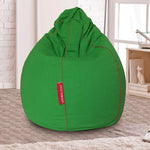 Load image into Gallery viewer, Olivia cotton handloom bean bag cover without beans
