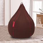 Load image into Gallery viewer, Auburn cotton handloom bean bag Cover without beans
