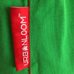 Load image into Gallery viewer, Olivia XXXL organic cotton bean bag lounger without beans (Green)