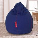 Load image into Gallery viewer, Hinto cotton handloom bean bag cover & Footstool cover
