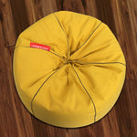 Load image into Gallery viewer, Daffodil cotton handloom bean bag cover & Footstool cover