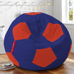 Load image into Gallery viewer, Ivy organic cotton Football bean bag Cover & Footstool cover