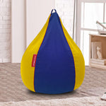 Load image into Gallery viewer, Bluebell Organic cotton bean bag cover & Footstool cover