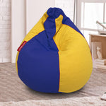Load image into Gallery viewer, Bluebell Organic cotton bean bag cover & Footstool cover