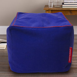 Irsa Organic cotton bean bag cover & footstool cover (cube)