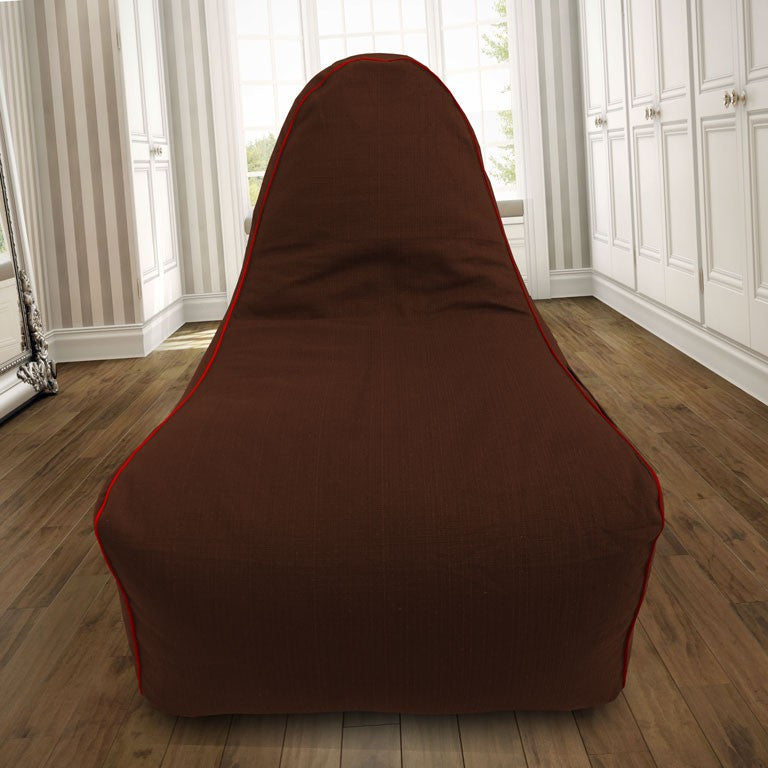 Auburn cotton handloom bean bag lounger without beans