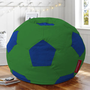 Orchid organic cotton Football bean bag Cover & Footstool cover