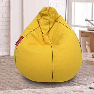 Daffodil cotton handloom bean bag Cover without beans