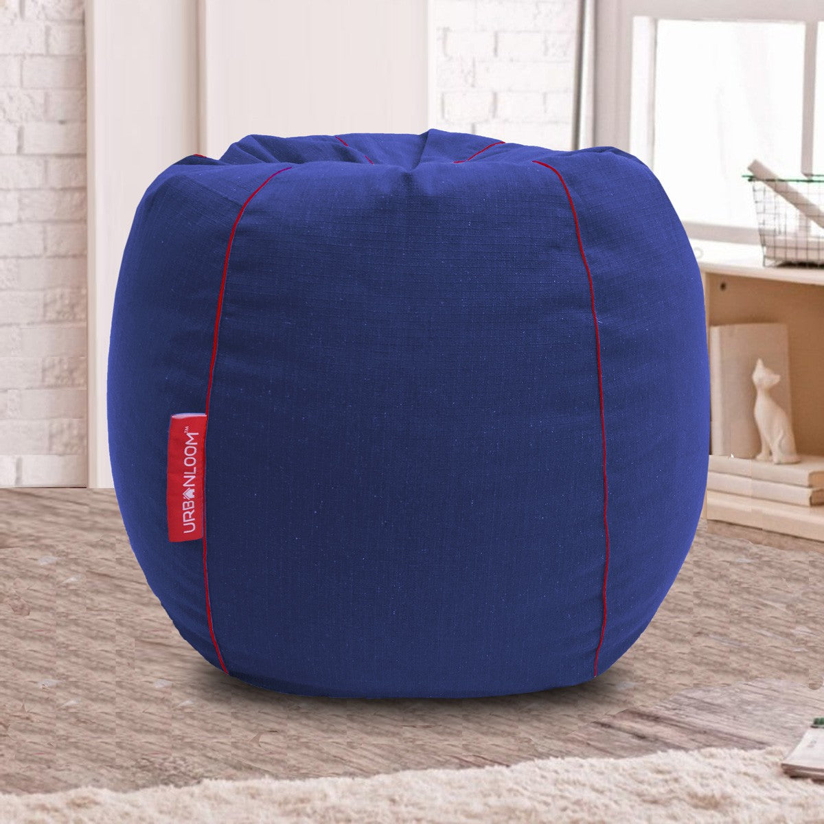 Hinto cotton handloom bean bag cover & Footstool cover
